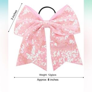 Sequence Pink Cheer or Dance Bow 🎀